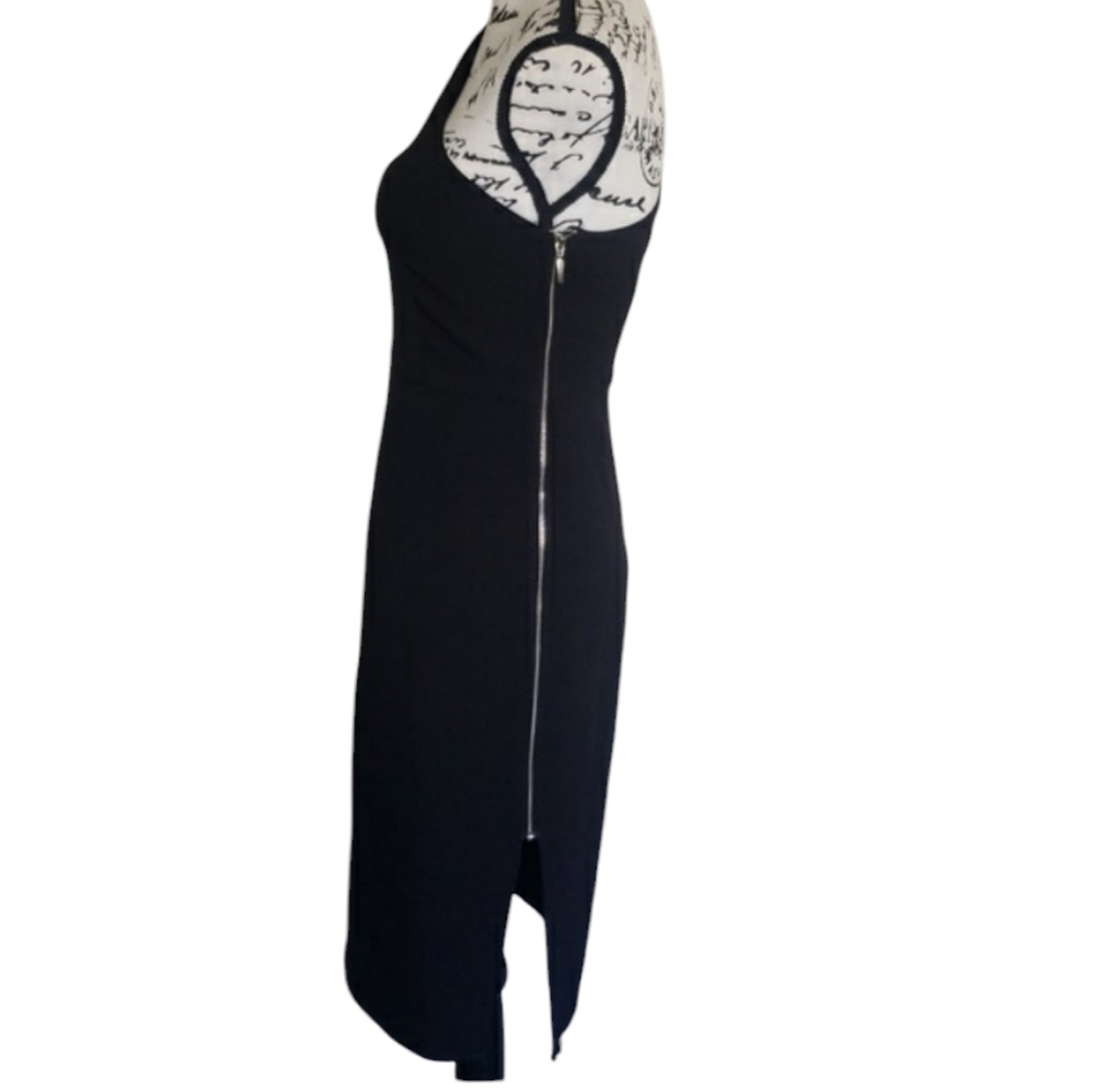 Express Elegant Black One-Shoulder Dress Size 2 New - Picture 3 of 6